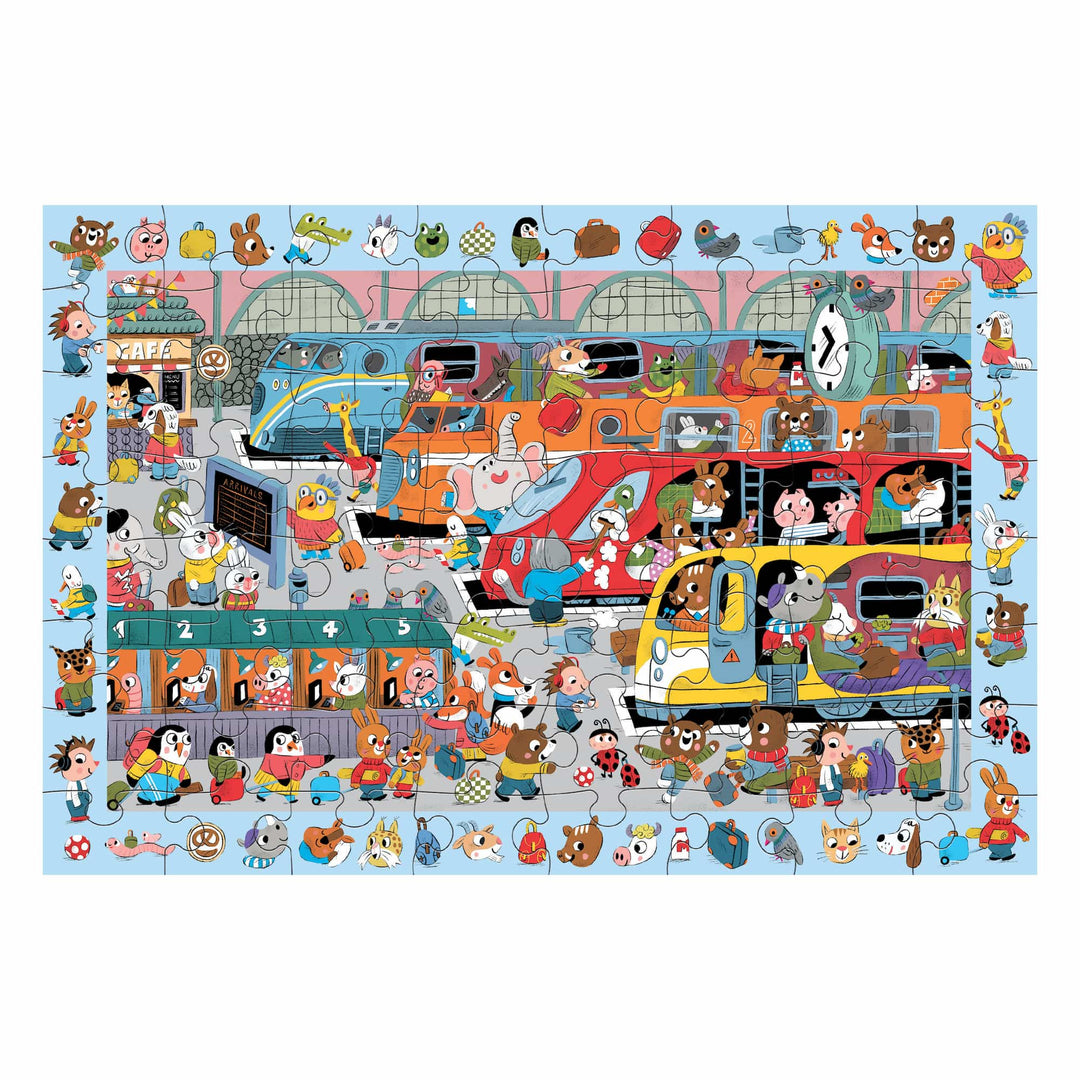 Train Station Search & Find Puzzle