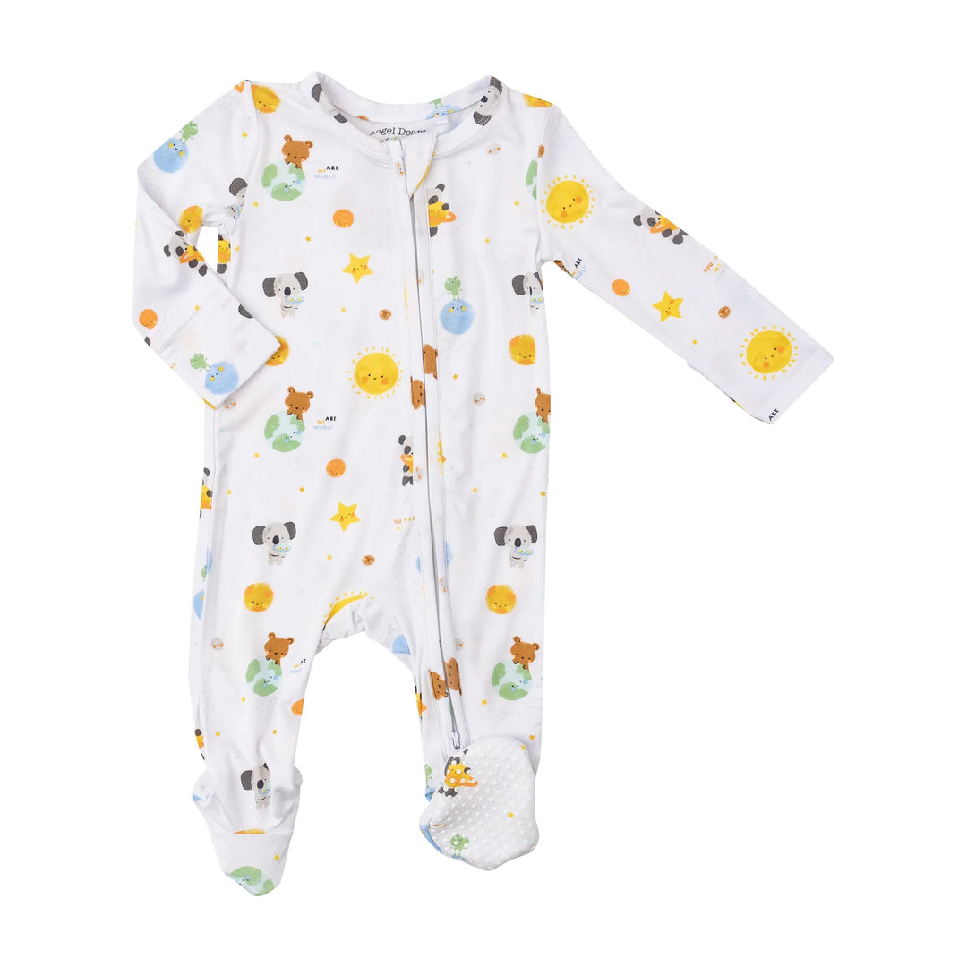 Angel Dear Baby Solar System Footie