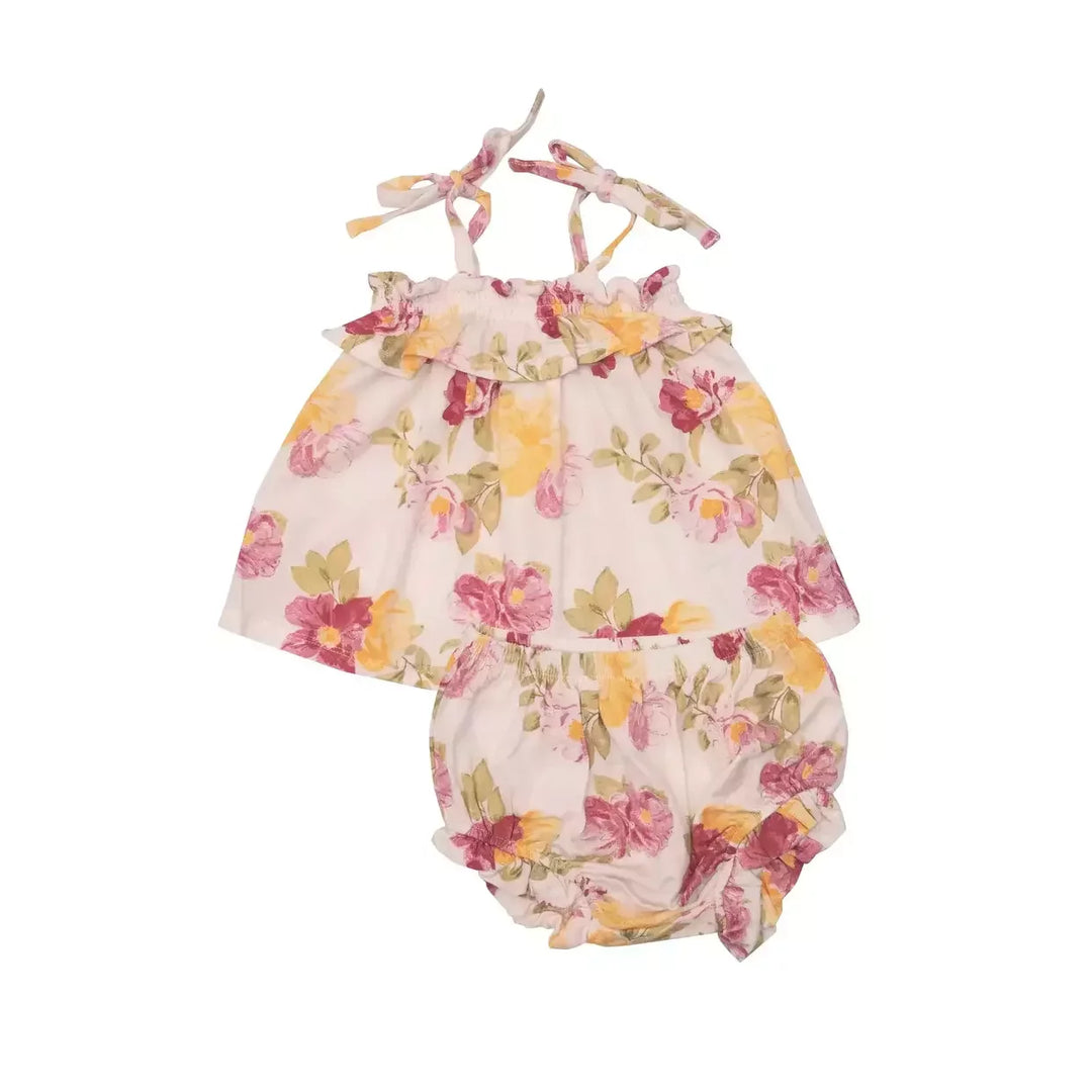 Angel Dear Camellia smocked set