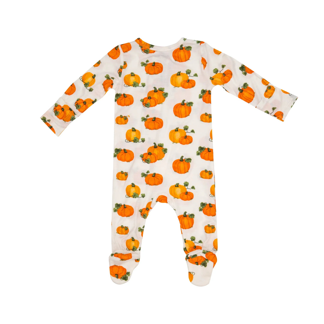 Angel Dear Pumpkin Patch Footie back