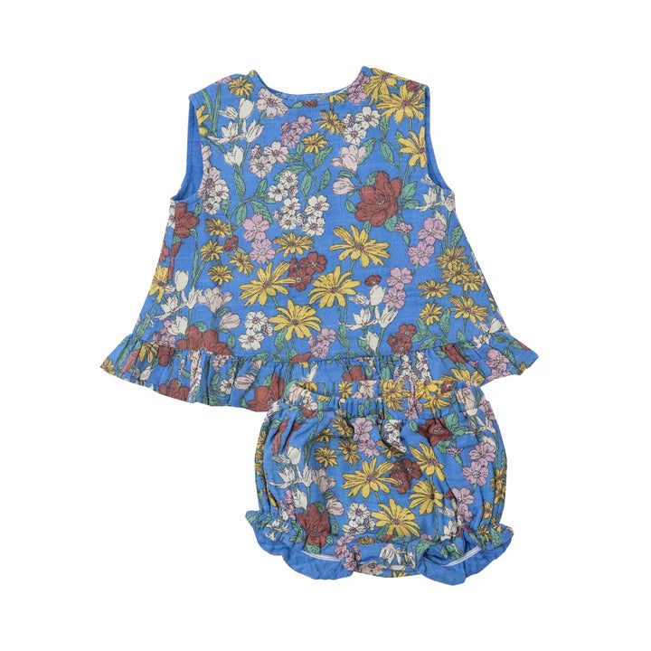 Angel Dear Wild Daisies Top & Bloomers Set