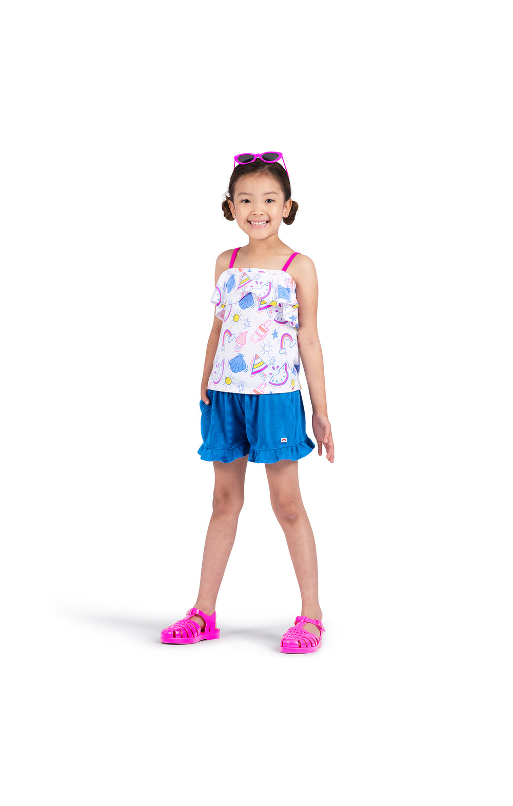 Appaman Avila Top in Summer Doodle model