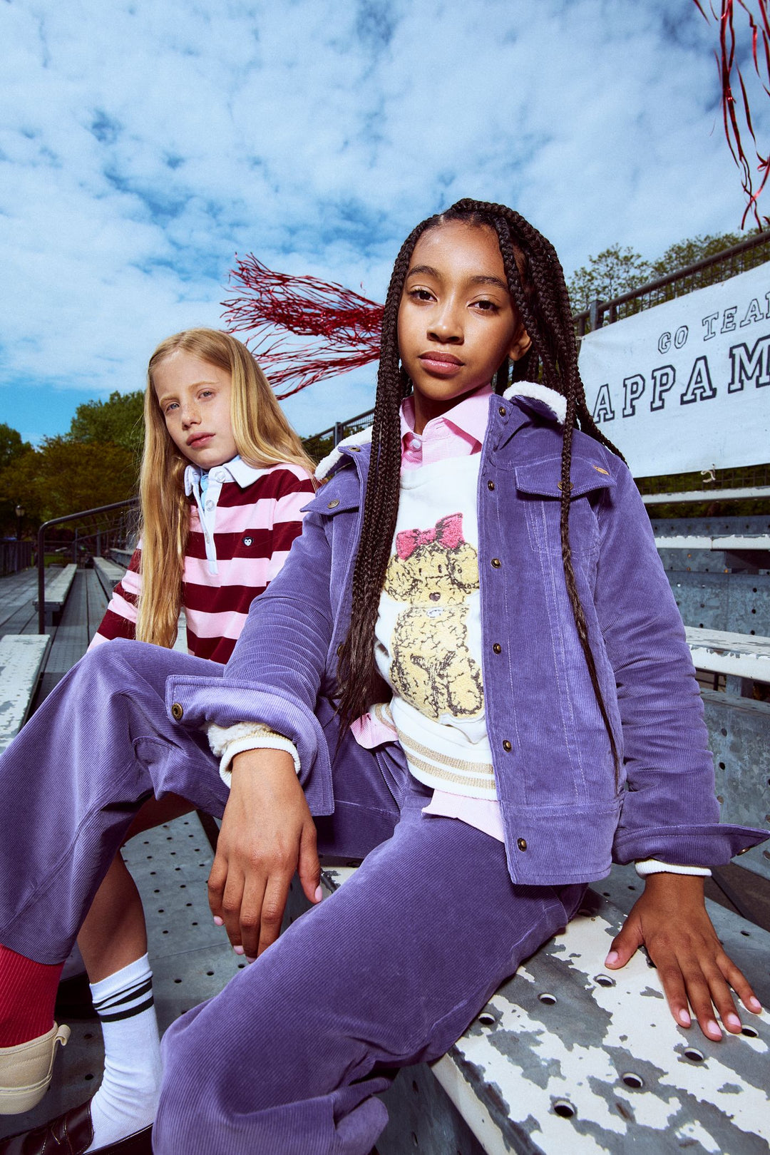 Appaman Hyacinth Club Pants Barbour jacket bianca sweatshirt