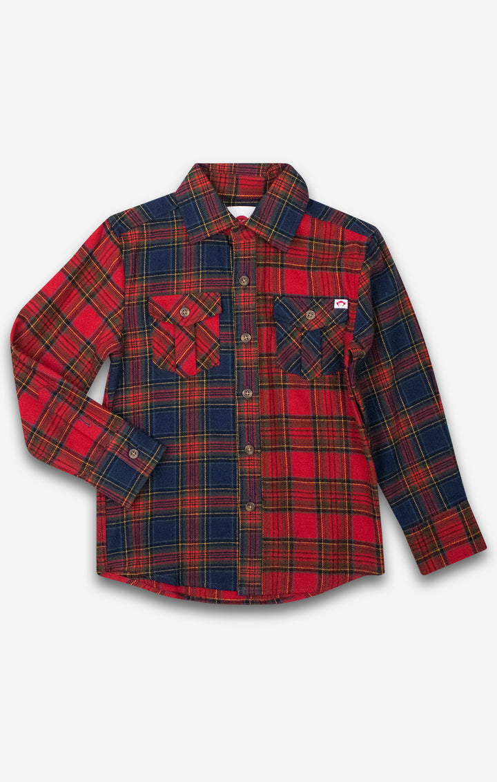 Appaman Holiday Plaid Flannel Shirt