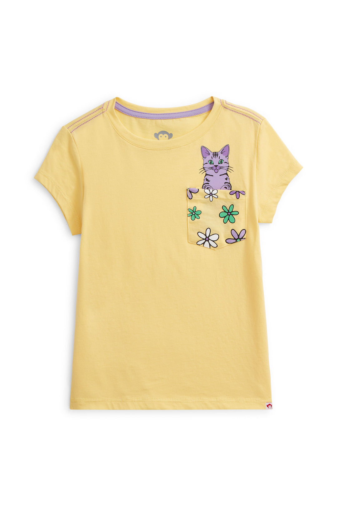  Appaman Sunrise Kitty Graphic Pocket Tee 