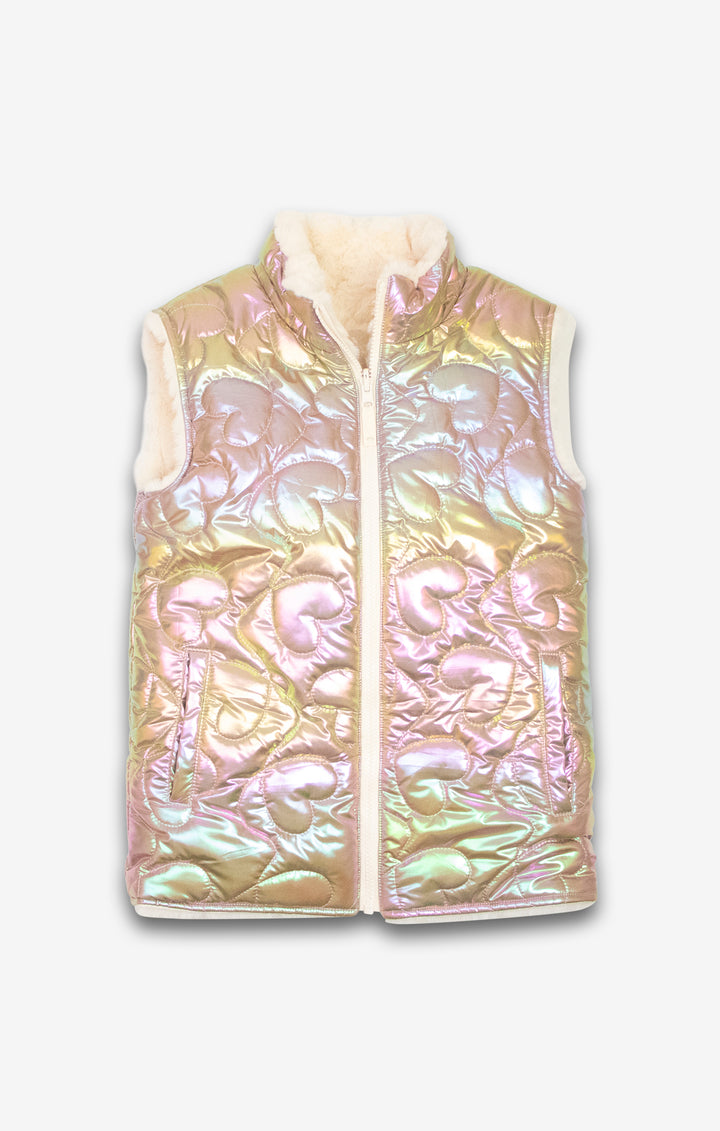 Appaman Rose Gold Reversible Vest