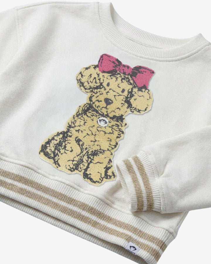 Appaman Bianca Dog Sweatshirt close