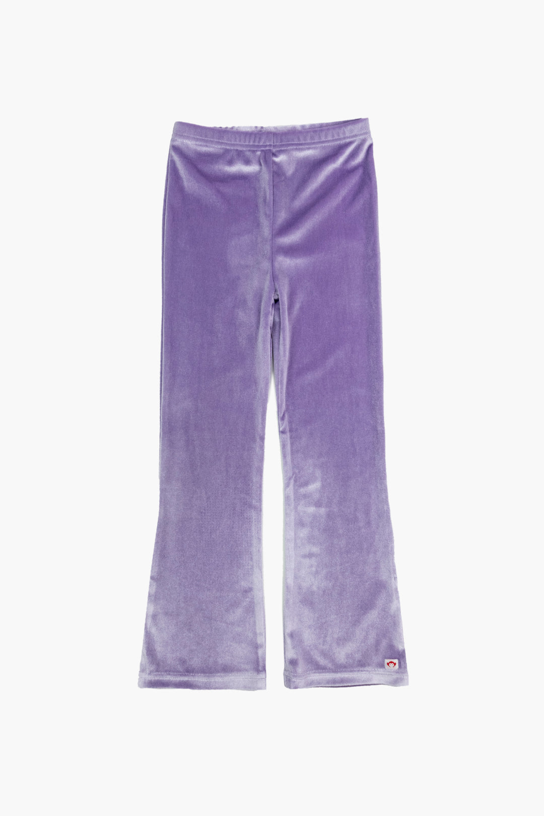 Appaman Lavender Velvet Flared Leggings