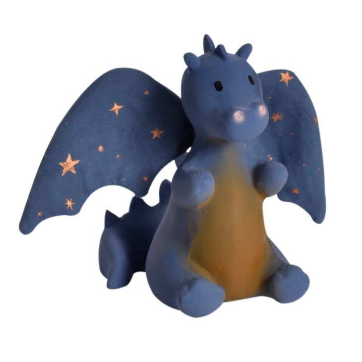 Midnight Dragon Rattle with Crinkle Wings