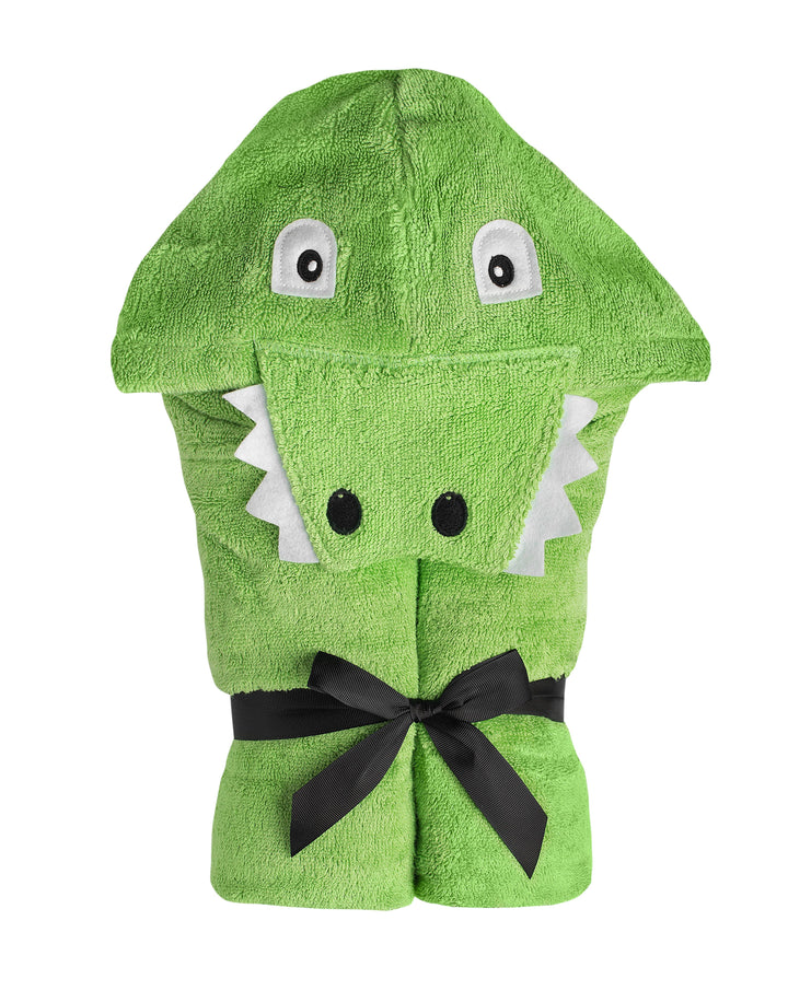 Yikes Twins Alligator Hooded Towel
