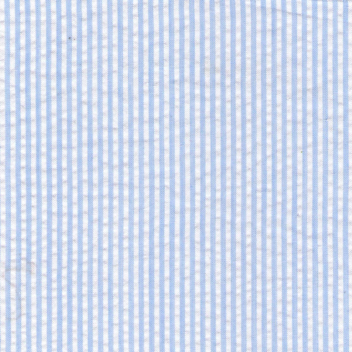 Huggalugs Blue Seersucker Bucket Hat swatch