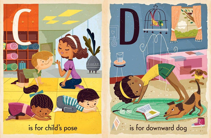 Y is for Yoga: Alphabet board book CD