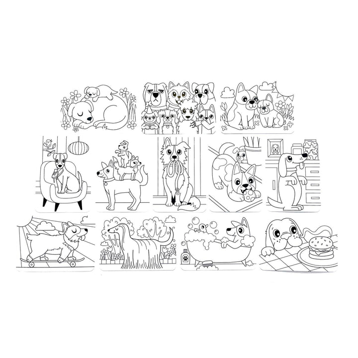 Ooly Undercover Art Dog Days several pages