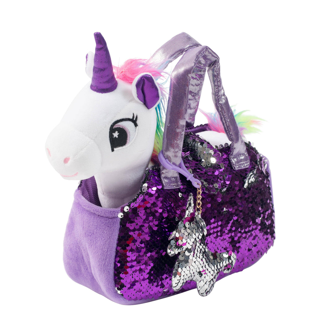 Little Jupiter Sequined Unicorn in Bag