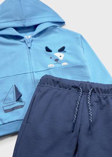 Mayoral Sailing Puppy Jogger Set detail