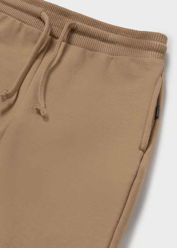 Mayoral Caramel Baby Joggers detail