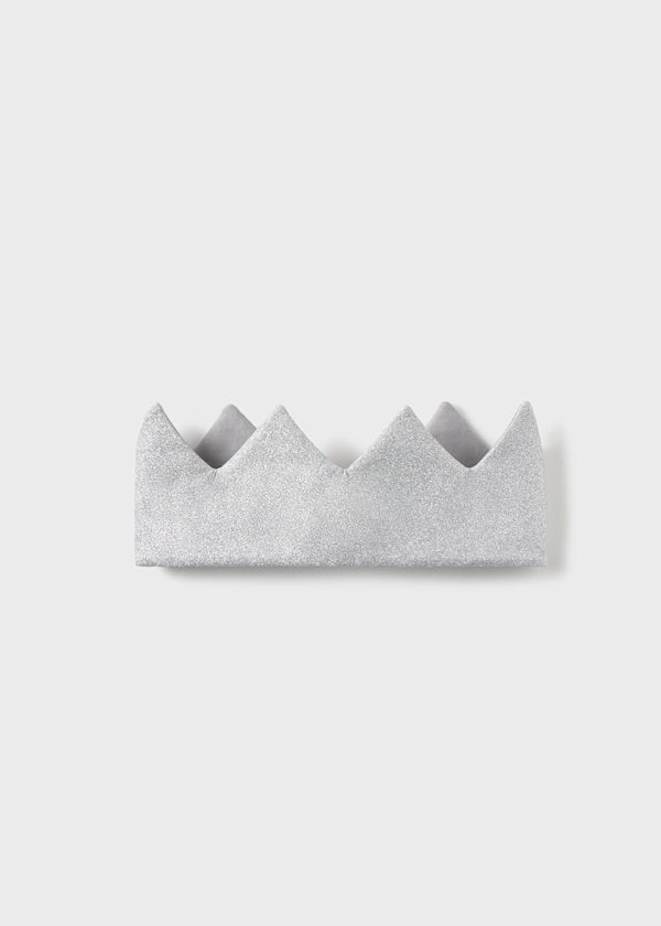 Silver Baby Crown
