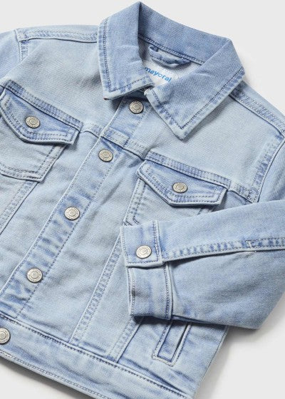 Mayoral baby Classic Denim Jacket close up