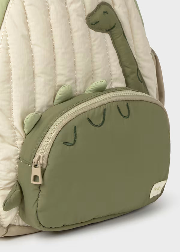 Mayoral Baby Dinosaur Backpack detail