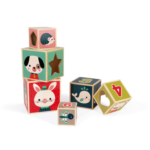 Baby Forest 6 Block Pyramid