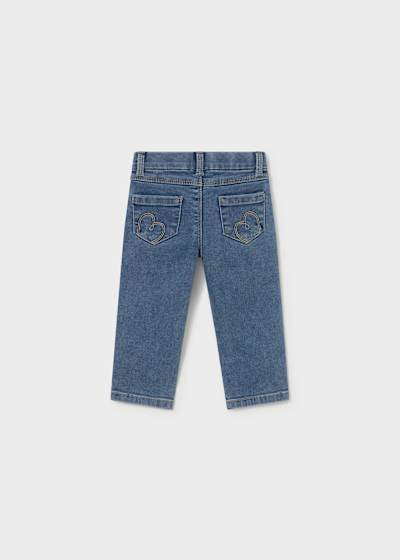 Mayoral Heart Pocket Baby Jeans back