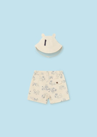 Roar Shorts & Hat Set