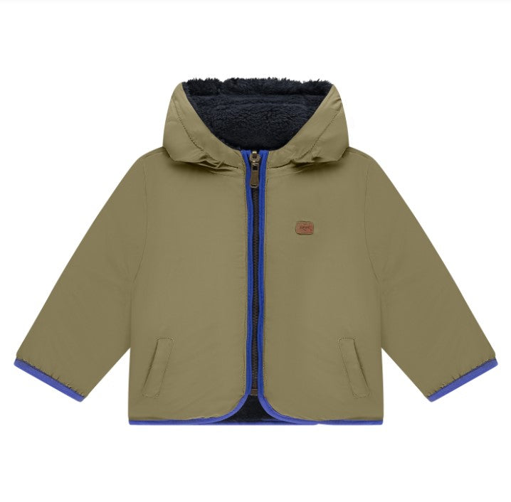 Babyface Teddy Reversible Fleece Jacket reverse