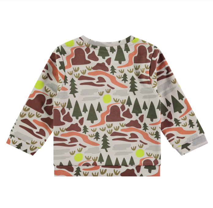 Babyface Mountain Trails Sweatshirt back