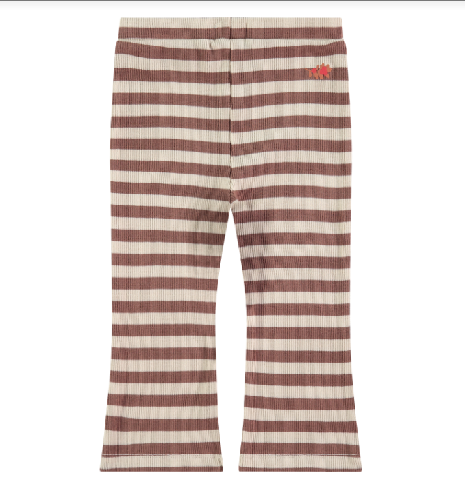 Babyface Wood Striped Ribbed Pants ack