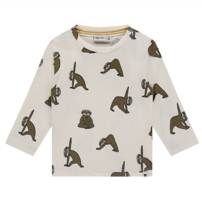 Babyface Yoga Sloths Tee