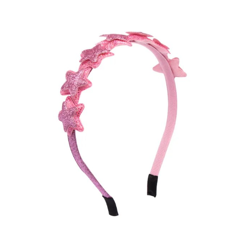 Pink Stars Headband