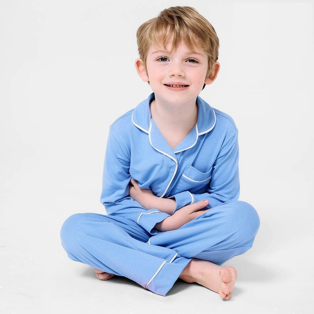 Magnetic Me Blue Skies RightFit™ Magnetic Classic Pajamas model