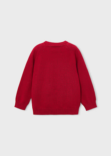 Mayoral Rojo Sweater back