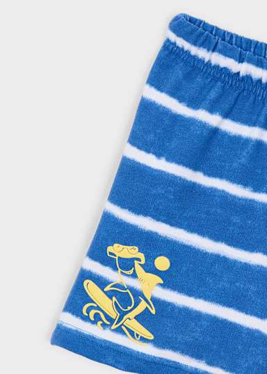 Mayoral Surfing Shark Shorts detail