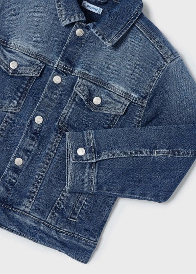 Mayoral Classic Denim Jacket detail