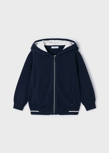 Hooded Zip Up Sweater