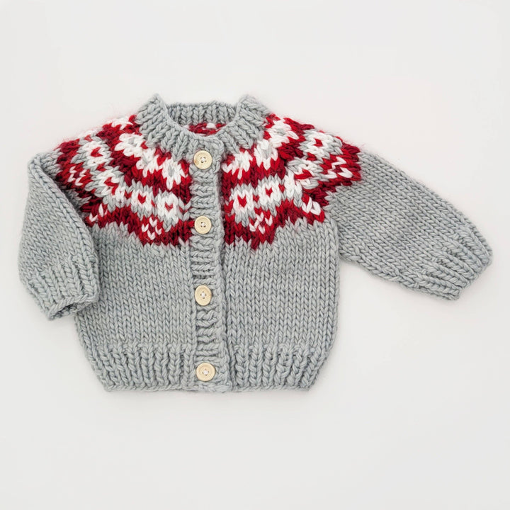 Huggalugs Fairisle Cardigan Sweater