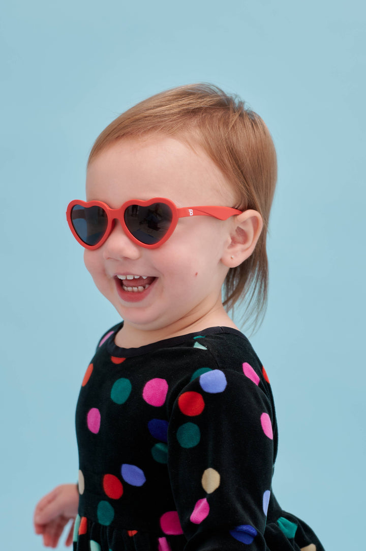 Candy Apple Hearts Kid and Baby Sunglasses
