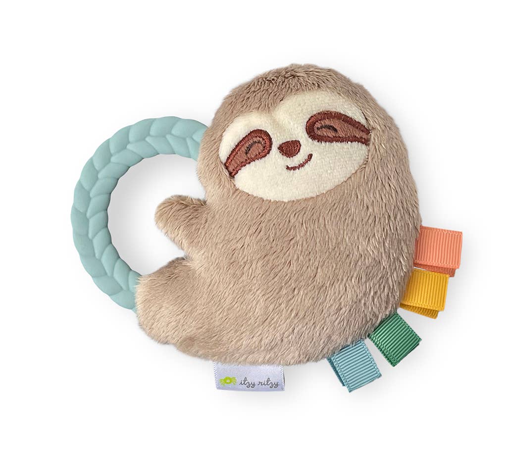 Itzy Ritzy Sloth Ritzy Rattle Pal