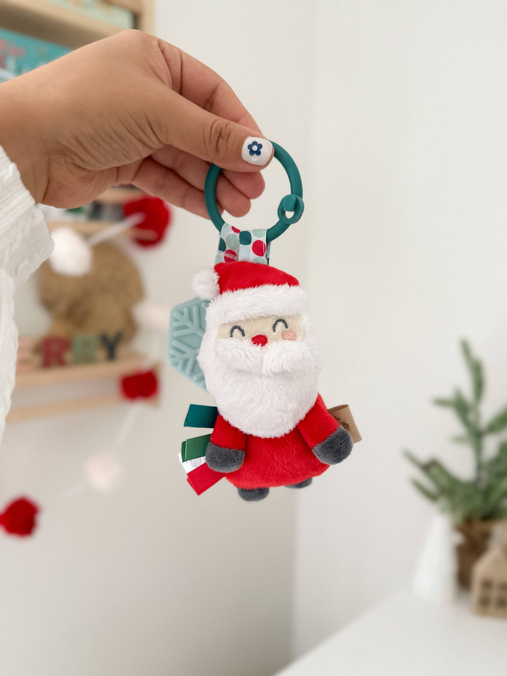 Itzy Ritzy Santa Claus Holiday Itzy Pal model