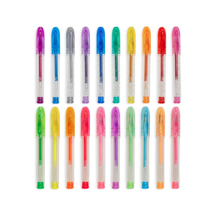 Ooly Mini Doodlers Fruity Scented Gel Pens contents