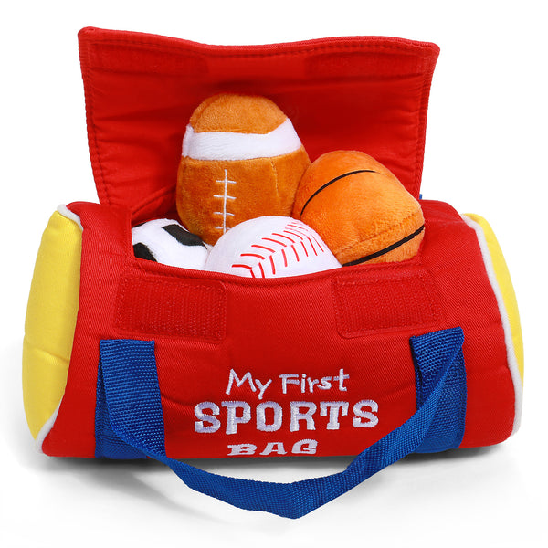 Gund My First Sports Bag open