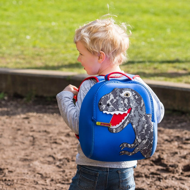 Dabawalla Dinosaur Backpack model