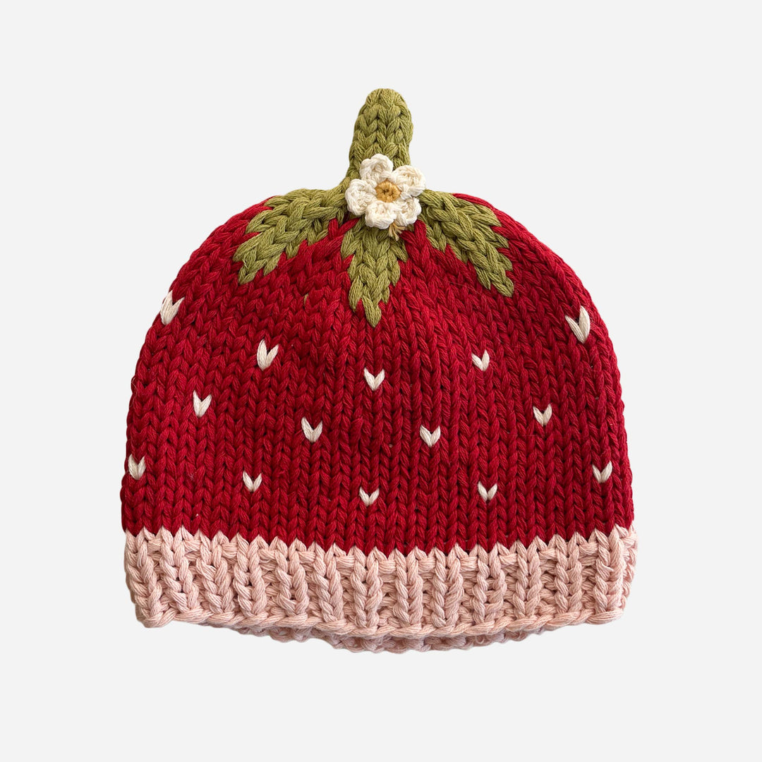 The Blueberry Hill Addie Strawberry Beanie Hat