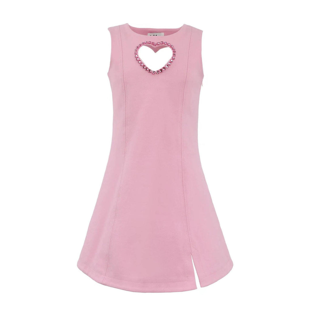 Lola + the Boys Crystal Heart Dress