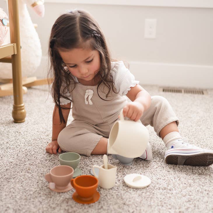 Silicone Tea Set model