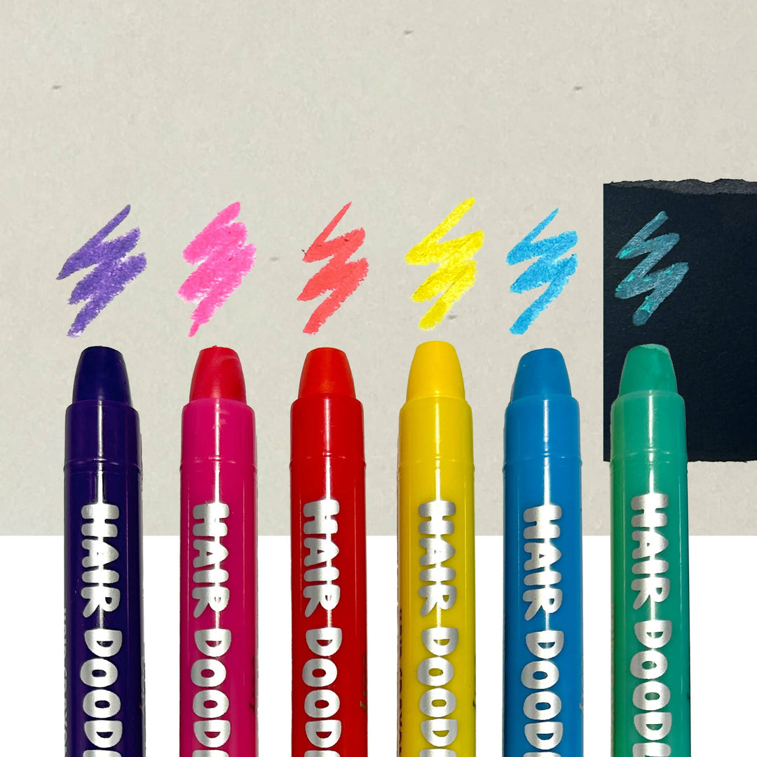 Ooly Hair Doodlers Crayons colors