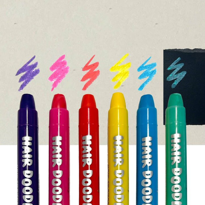 Ooly Hair Doodlers Crayons colors