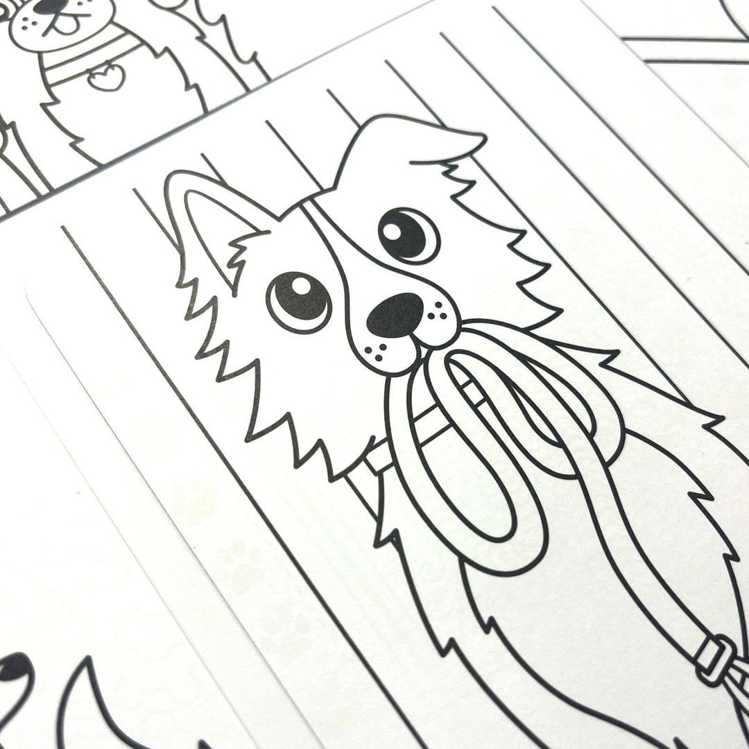 Ooly Undercover Art Dog Days page