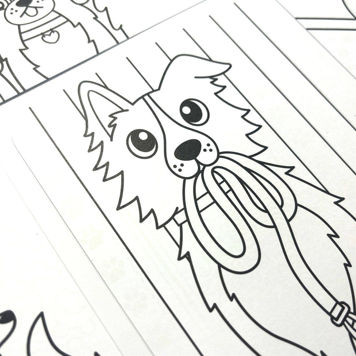 Ooly Undercover Art Dog Days page